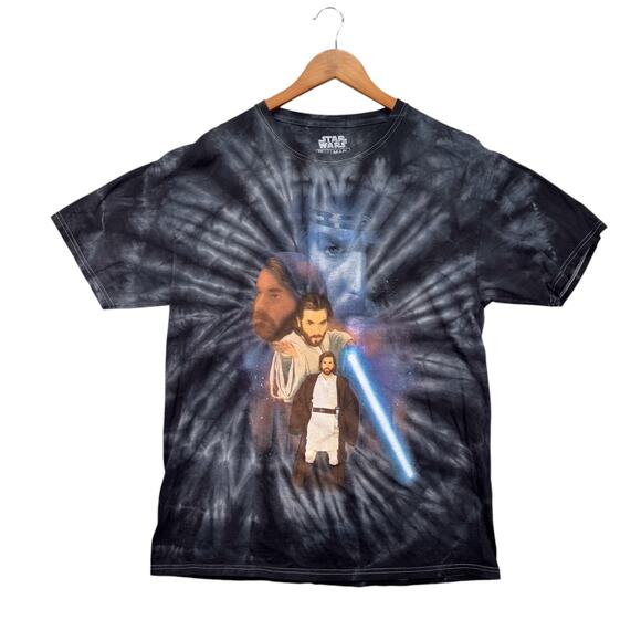 Star Wars X Mad Engine Other - Star Wars Obi-Wan Kenobi Tie Dye Jedi Master Ewan McGregor Lucas Fan T-Shirt L